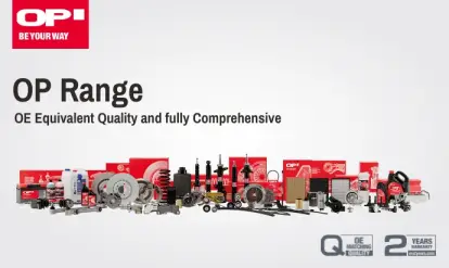 OP Range: OE Equivalent Quality and fully Comprehensive