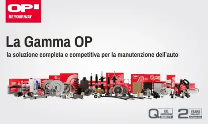 La Gamma OP: la soluzione completa e competitiva per la manutenzione dell’auto